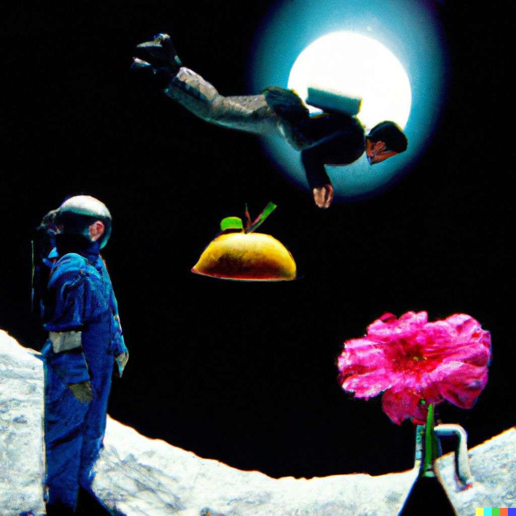 the discovery of gravity, photograph taken by David LaChapelle